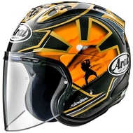 Arai VZ-RAM 3/4 Cover Helmet Painted PEDROSA SPIRIT GOLD- [Wansheng Knight Equipment]