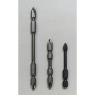 Screwdriver Bit, High Torque Cross Screwdriver Bit, Unloading Screwdriver Bit PH2, Screwdriver Magne
