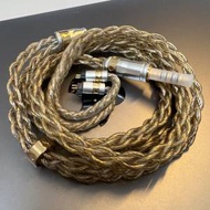 恒民電子 6絞金銀鈀合金鍍金耳機線