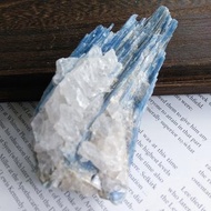 Kyanite 安徽產地 藍晶石 石英共生礦 天然礦石 原礦