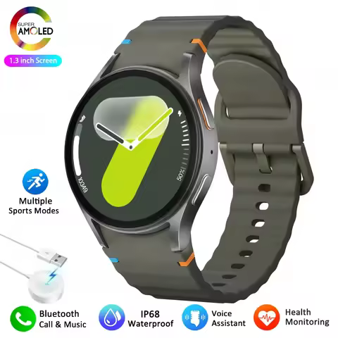2025 Smart Watch 1.3" Sports Smartwatch Men Women Gift for Samsung Galaxy F13 Realme 7 Tecno Camon 1