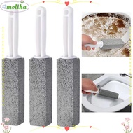 MOLIHA Toilet Cleaning Brush, Hanging Hole Long Handle Pumice Cleaning Brush,  Multifunctional Fine 