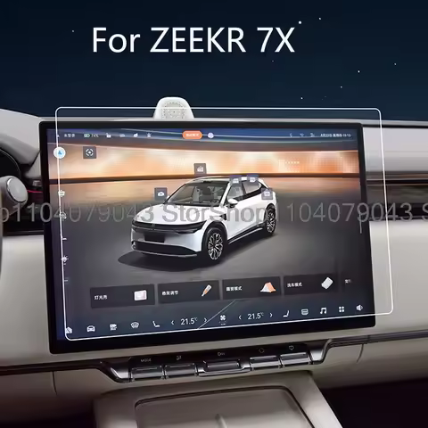Tempered Glass screen Protector For ZEEKR 7X 2024 2025 car gps Navigation TouchScreen anti-scratch A
