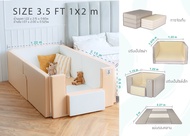 คอกกั้นเด็ก Size 3.5ft. (SLC)