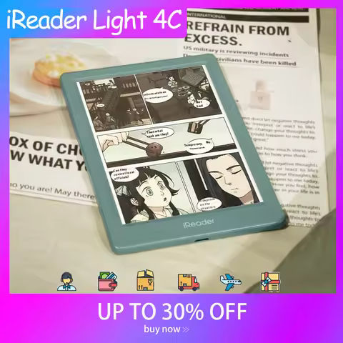 iReader Light 4C E-Book Reader EInk Screen 1448*1072 6 inches 300PPI BW 150PPI Color Reader 1800mAh