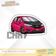 Stiker Sticker Vinyl Laminasi Glosy HONDA JAZZ GK5 Vol 1