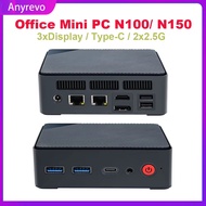 Firewall Office Mini PC Intel N150 N100 2xi226-V 2.5G LAN DDR4 3200MHz PCIE3.0x4 SSD NUC Mini PC Com