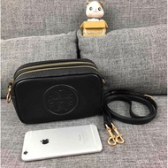 【In stock】New Arrival！！Tory Burch Lady’s PERRY BOMBÉ Cowhide Leather Mini Bag Shoulder Bag Messenger Bag 1P8V