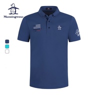MUNSINGWEAR/MUNSINGWEAR Golf Mens Summer New Style American Casual Short-Sleeved polo Shirt
