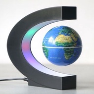 包郵🚚磁懸浮地球儀發光自轉辦公桌面擺件禮物創意禮品
