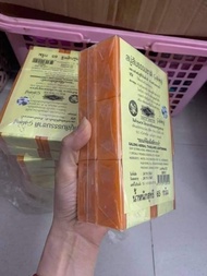 bán sir1 lốc 12 bánh xà phong cam trắng da sạch mụn