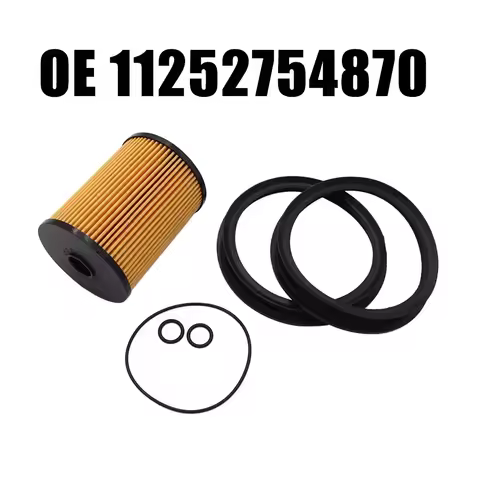Fuel Filter Kit With O-Rings & Seals Replacement For BMW Mini Cooper R55 R56 R57 Hatchback Wagon Con