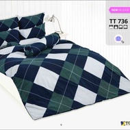 TOTO ชุดเครื่องนอน (ผ้าปู+นวม) ขนาด 6 ฟุต TT736 (ของแท้ 100%)