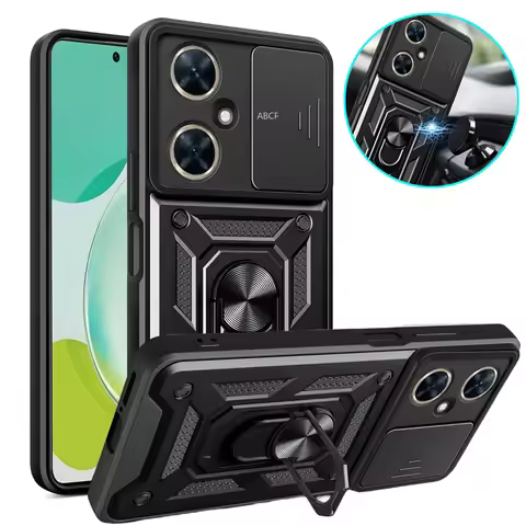 Slide Camera Armor Phone Case for Huawei Nova 11i Pro Y60 Y70 Y90 9 10 11 Se Y9a y8s y9s p30 40 lite