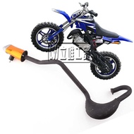 Mini Sports Car Off-Road Vehicle Accessories 49CC Exhaust Pipe Muffler Exhaust Pipe 2 Stroke Engine