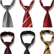 Ready-to-wear instant men's tie with motif, size 3 inches, 8 cm