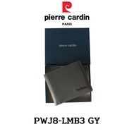 Pierre Cardin (ปีแอร์ การ์แดง)กระเป๋าธนบัตร กระเป๋าสตางค์เล็ก  กระเป๋าสตางค์ผู้ชาย กระเป๋าหนัง กระเป๋าหนังแท้ รุ่น PWJ8-LMB3  พร้อมส่ง ราคาพิเศษ