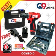 Q9 Q NINE QET12CD Lithium-Ion Battery 12V 2.0Ah Cordless Compact driver Drill cordless drill / Bosch