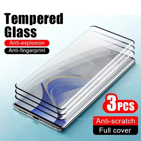 3pcs Full Cover Tempered Glass Smartphone for Vivo NEX 3 3S Phone Screen Protector Film X100 Ultra X
