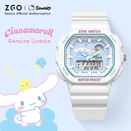 ZGO x Sanrio children's square watch digital electronic watch sports waterproof watch 810
