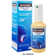 [Exp: May 2026] BETADINE SORE THROAT SPRAY 50ML