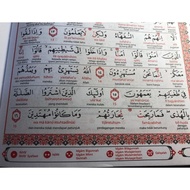 New Al Quran Terjemah Ada Latin Perkata Dan Tajwid, Al Ajwad - Ukuran