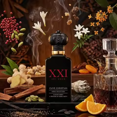Clive Christian Blonde Amber Perfume 50ml Eau De Parfum Long Lasting Warm Spicy Sweet Woody Vanilla 