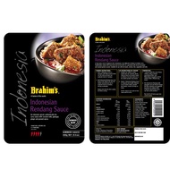 Brahim's Indonesian Rendang Simmer Sauce Instant Paste Brahim Brahims