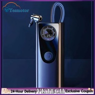 【Local Shipment】12V Vehicle Air Pump Low Noise Electric Tire Inflator Exact Pressure Reading Electri