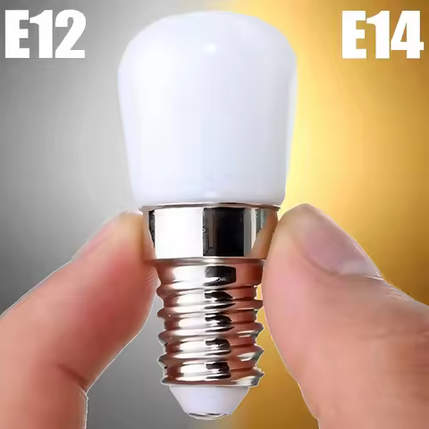 2/4/10Pcs E14 E12 220V LED Light Bulbs Refrigerator Lamp Mini Night Light Refrige Cabinet Display La