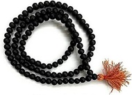 shree jinvar decor Natural Ebony Wood Japa Mala (Karungali Malai) 108+1 Beads Religious Japa Mala Ma
