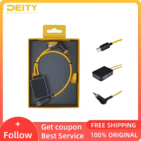 For Deity Encoder TC-1 Time Synchronisation Cable is suitable for Sony FX3/FX30 Time Code Connection
