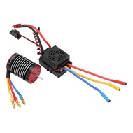 xiulo F540 3930KV Waterproof Brushless Motor Kit with 60A ESC for 1/10 RC Car Upgrade Parts