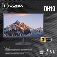 Iconix DH19 18.5" HD 3-Side 75Hz 19 Inch LED Monitor