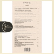 Al-Shajarah 2001 Volume 6 Number 2