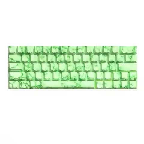 D08B 64/74Key Side Print Keycaps Translucents Keycaps for 60 80 61/64/68/75 Keyboards