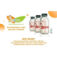 BOSSI 8-piece Glass Breast Milk Bottle 100ml/