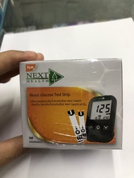 แผ่นตรวจน้ำตาล หมดอายุ 2025/09 Next Health Blood Glucose Test Strip GluNeo Lite Blood Glucose Test S