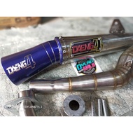 ♞,♘DAENG SAI4 OPEN PIPE WITH SILENCER FOR SNIPER 155