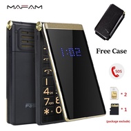 Mafam Flip Elderly Phone Dual Screen Phone Button Old Phone Function Backup Phone Student Phone 10.2