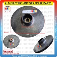 Water pump impeller 12mm x 34x115x9