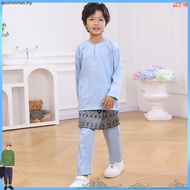 BAJU MELAYU WARISAN TELUK BELANGA COTTON - 3 (NO SAMPIN)