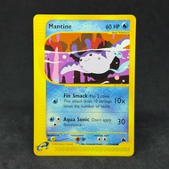 Vintage Pokemon TCG Mantine 77/144 2003 Skyridge Trading Card Game Collectibles