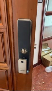 電子門鎖安裝/維修服務-SAMSUNG指紋鎖SHP-P50爍砂金電子密碼鎖