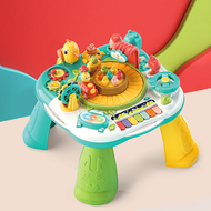 ⭐️Y&Y Kid toy shop⭐โต๊ะกิจกรรม โต๊ะกิจกรรมเด็ก 18in1 โต๊ะกิจกรรมรถไฟ มีเสียงมีไฟ นกหัวขวาน