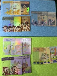 香港 迪士尼 HKDL Disney  收藏卡  園區系列 史迪 小白 三眼仔 獅子王