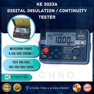 Ready Stock KYORITSU KE 3023A Insulation/Continuity Tester