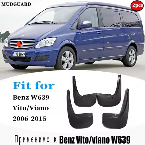 FOR Mercedes Benz Viano Vito W639 Mudguard Fender Mud Flap Guard Splash Mudflaps Car Accessories Fro