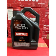 (MOTUL OIL 8100 POWER )0W-20 5L