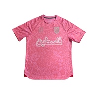 raya 2024 Jersey FC Palestina X Farrah Azam Collab Shirt-pink & Black Football Jersey Shirt Top Cust